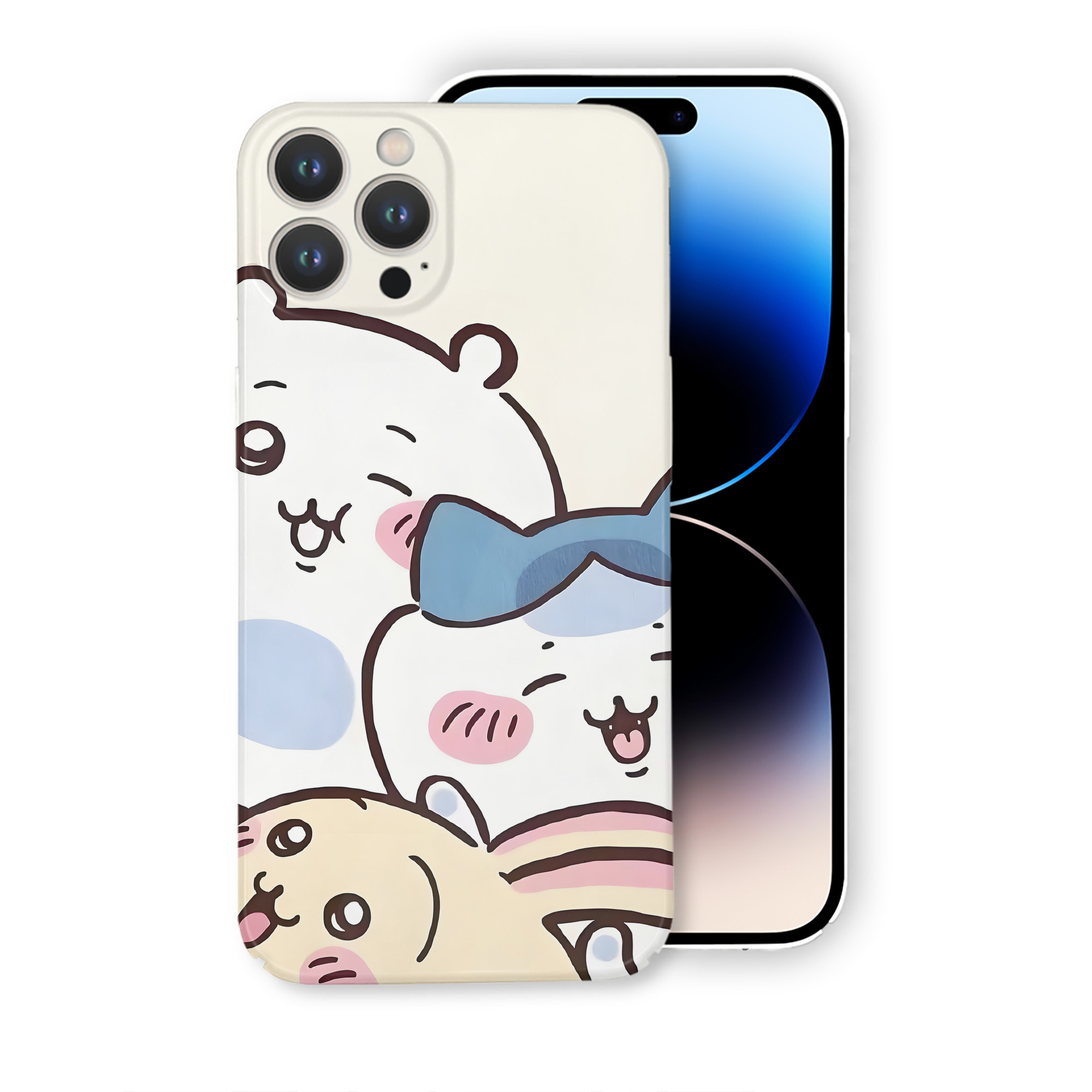 （画像用） ちいかわ Chii-kawa 【iPhone 14シリーズ対応】ハードケース